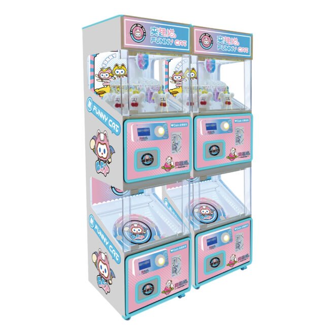 Funny Cat Food Toy Claw Machine