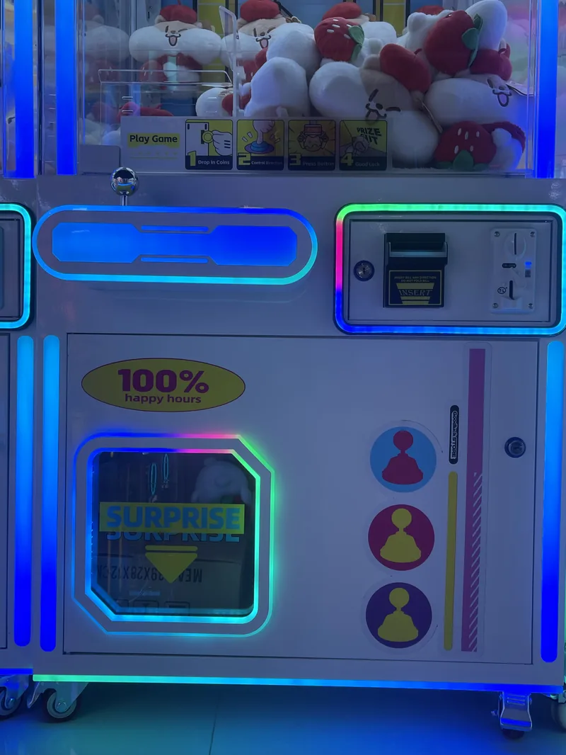 Claw Zone Gen 2 claw machine front cabinet face and branding panel