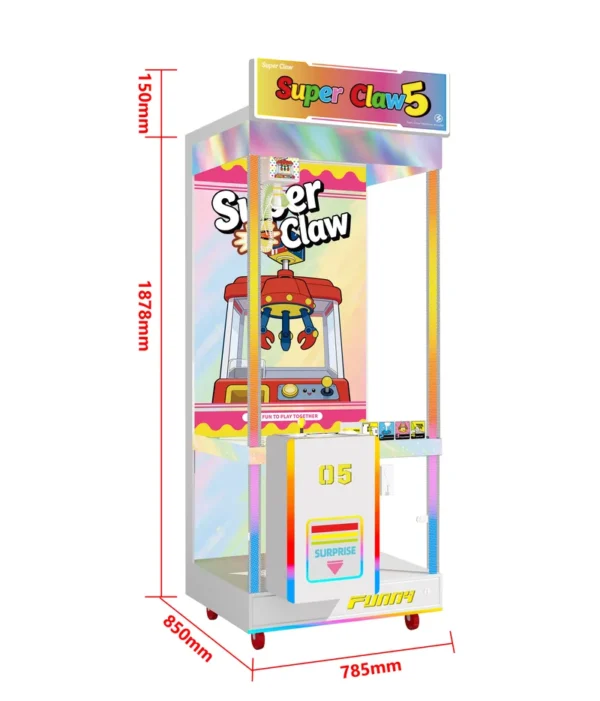 Super Claw Gen 5 Claw Machine wholesale - Image 2